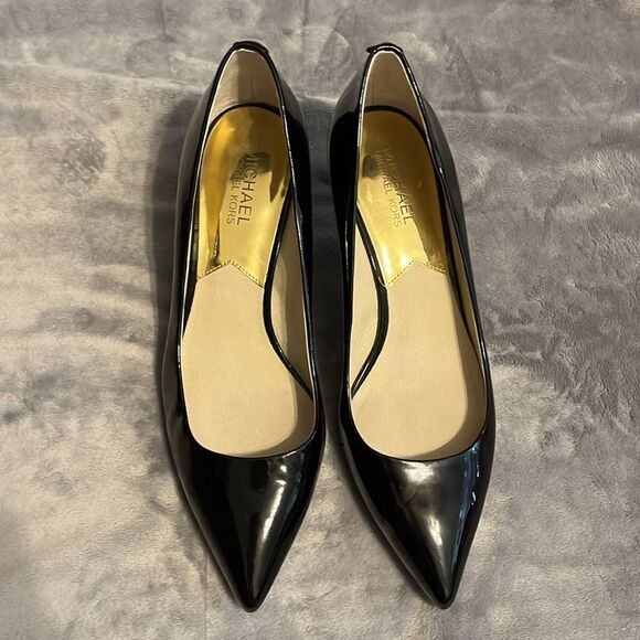 Michael Kors Black Women's MK Flex Kitten Heel - Picture 4 of 9